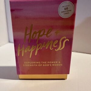 Hope + Happiness Scripture Card Set - 60 Bible Verses